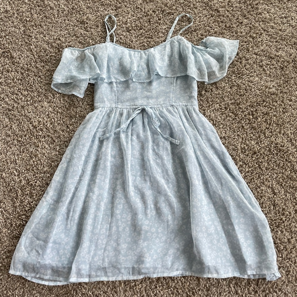 Abercrombie and Fitch blue floral sundress size XS